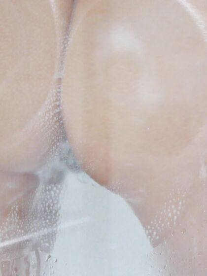playing in the shower