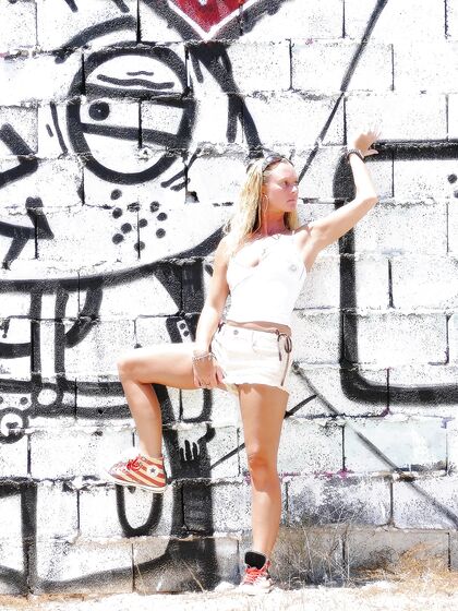 Outdoors stripping and public nudity