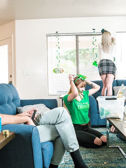 St Patricks Day With My Swap Family Gets Sexual - S2:E8