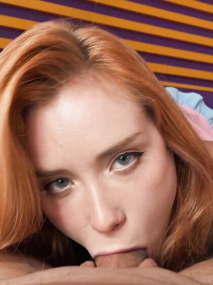 Sweetie Fox Pleasuring Her Anxious Boyfriend In Bed