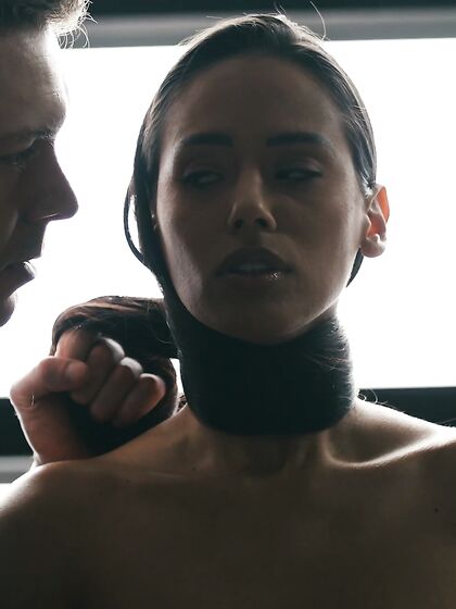 Submissive Brunette Andreina Deluxe Gets Fucked Hard