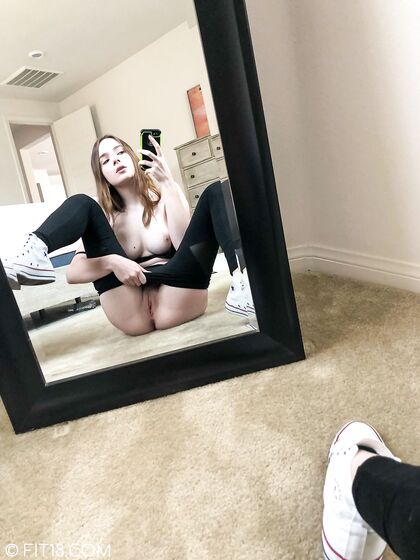 Milky-skinned Babe Hazel Moore Enjoys Her Own Company