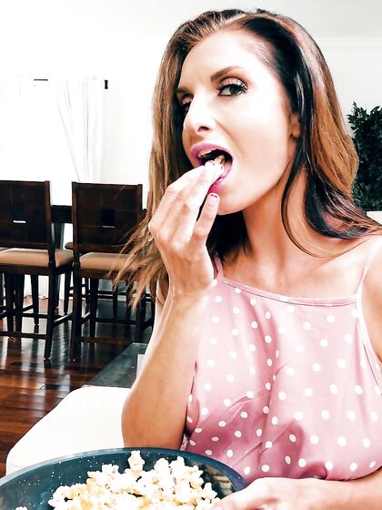 Silvia Saige Takes Cum On Her Butt Cheeks After Fucking Her Son's Friend