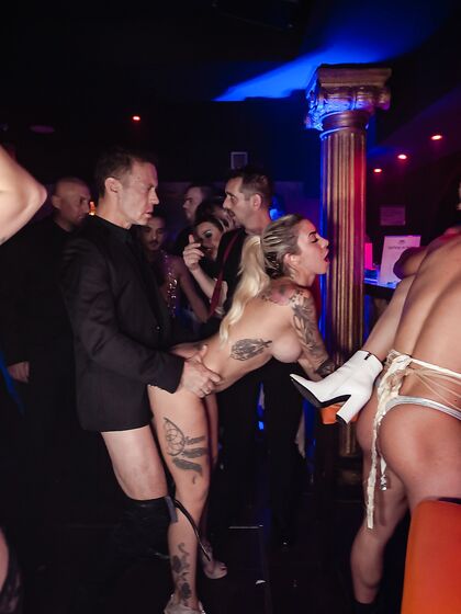 Marika Milani And Her Friend Getting Fucked At Party photos (Benny Green)