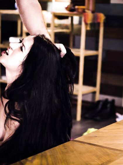Alex Coal Moans With Delight While Getting Fucked