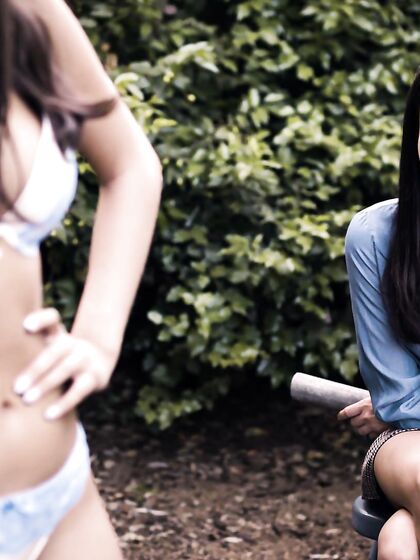 Emily Willis And Gianna Dior Make Love Outdoors