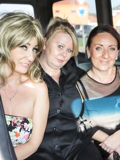 Three Insatiable Mature Ladies Getting Fucked In The Car photos (Linda G, Lady Masha, Yola)