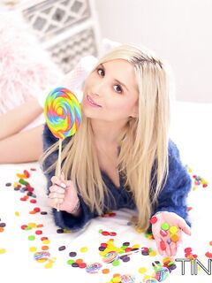 Licking Huge Lollipops photos (Piper Perri)
