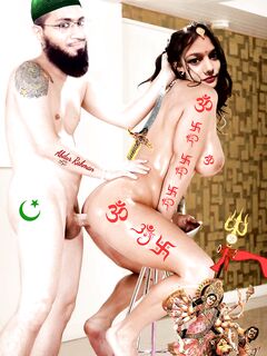 Nude Porn Naked Hindu Devi Durga Maa Sex with Abdur Rahman N