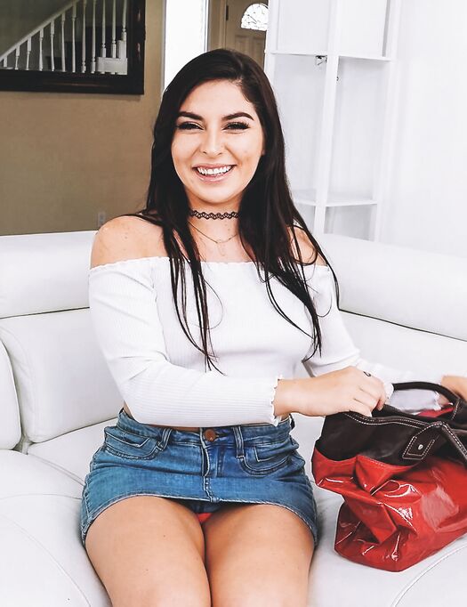 Dark-haired Beauty Keira Croft Needs No Man To Cum!
