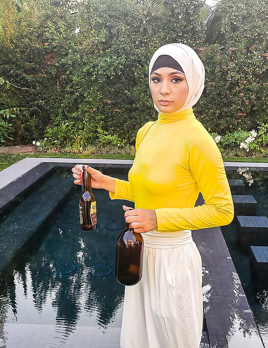 Beautiful Arab Girl With Natural Breasts Gets Screwed In POV photos (Nina Nieves)