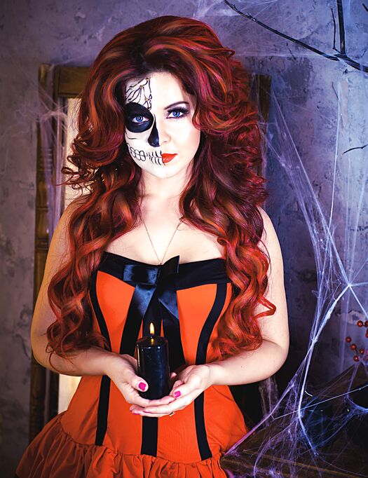 Leather and Halloween pics