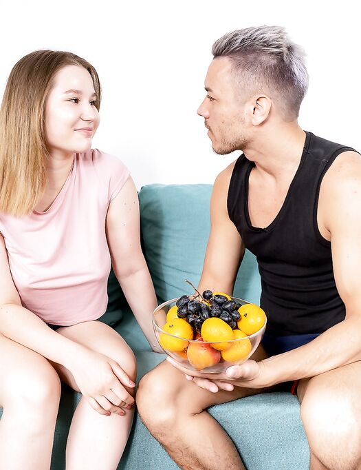 Amalia Davis Moans In Immense Pleasure While Riding BF's Cock