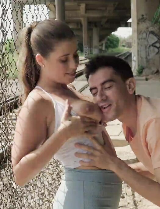 Curvy Slut Lady Lyne Gets Fucked Hard Outdoors